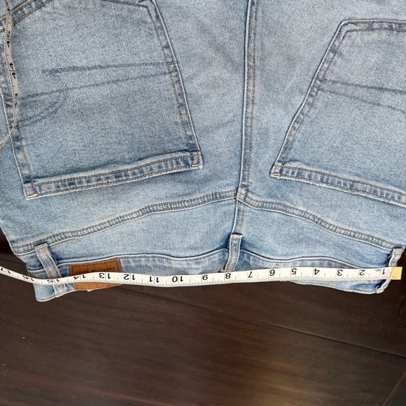 American eagle Distressed Light Blue Denim Shorts 12 - Picture 6 of 6